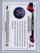 2022-23 Topps Chrome UEFA Ismael Gharbi Aqua Refractor 94/199