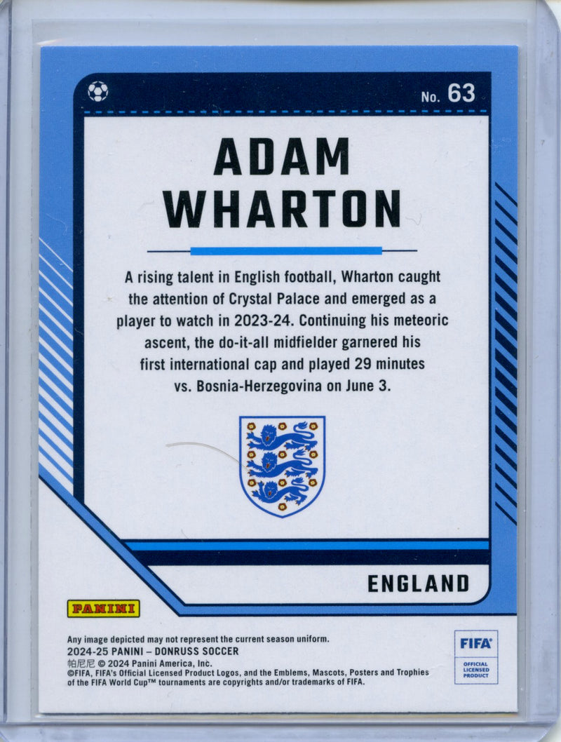 2024-25 Donruss Adam Wharton Silver