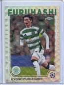 2024-25 Topps Chrome UEFA Club Comps Kyogo Furuhashi Wave