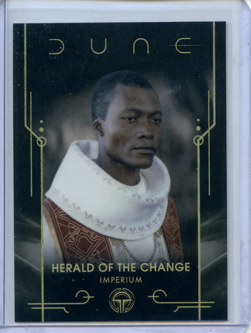 2024 Topps Dune Chrome Herald Of The Change Refractor