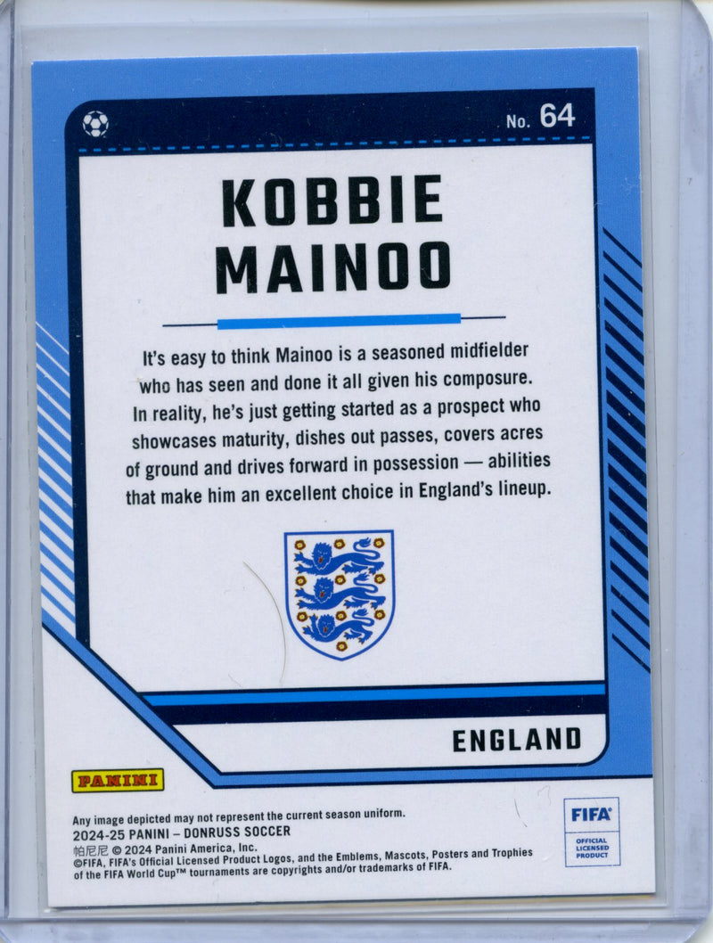 2024-25 Donruss Kobbie Mainoo Silver