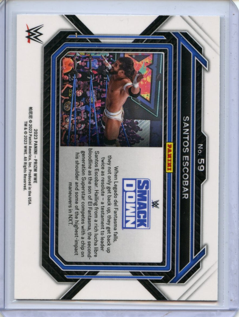 2023 Prizm WWE Santos Escobar