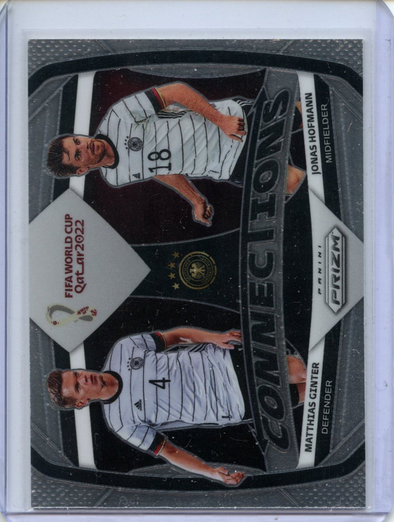 2022 Panini Prizm FIFA World Cup Qatar Matthias Ginter/Jonas Hofmann Connections