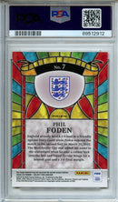 2022-23 Panini Select FIFA Phil Foden Stained Glass