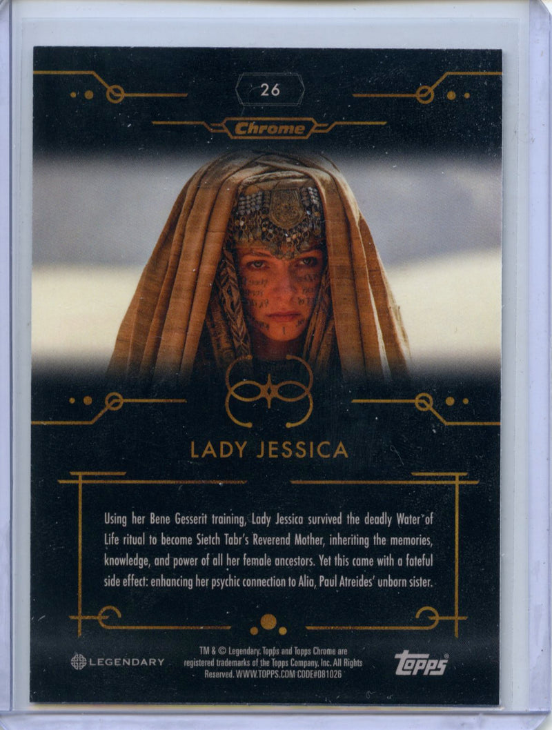 2024 Topps Dune Chrome Lady Jessica Refractor