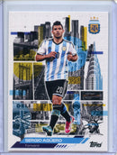 2026 Topps Argentina Team Set Sergio Aguero AFA in the Apple