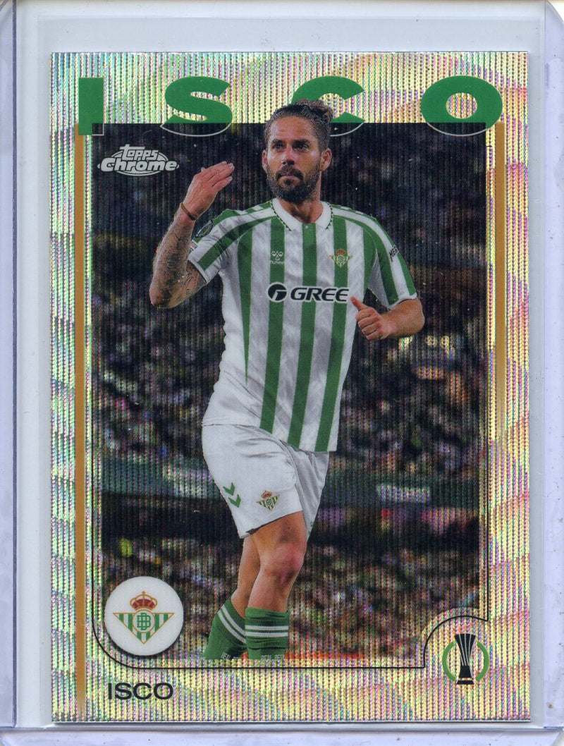 2024-25 Topps Chrome UEFA Club Comps Isco Wave