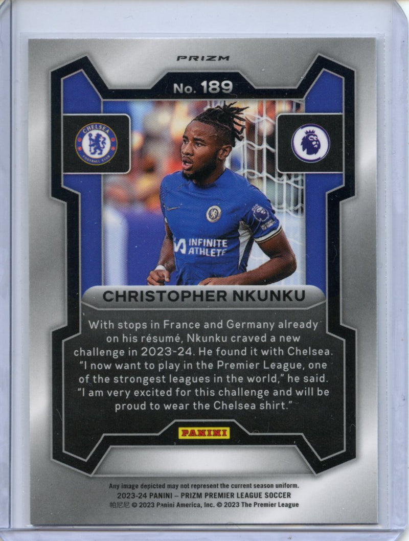 2023-24 Prizm Premier League Christopher Nkunku Breakaway Prizm