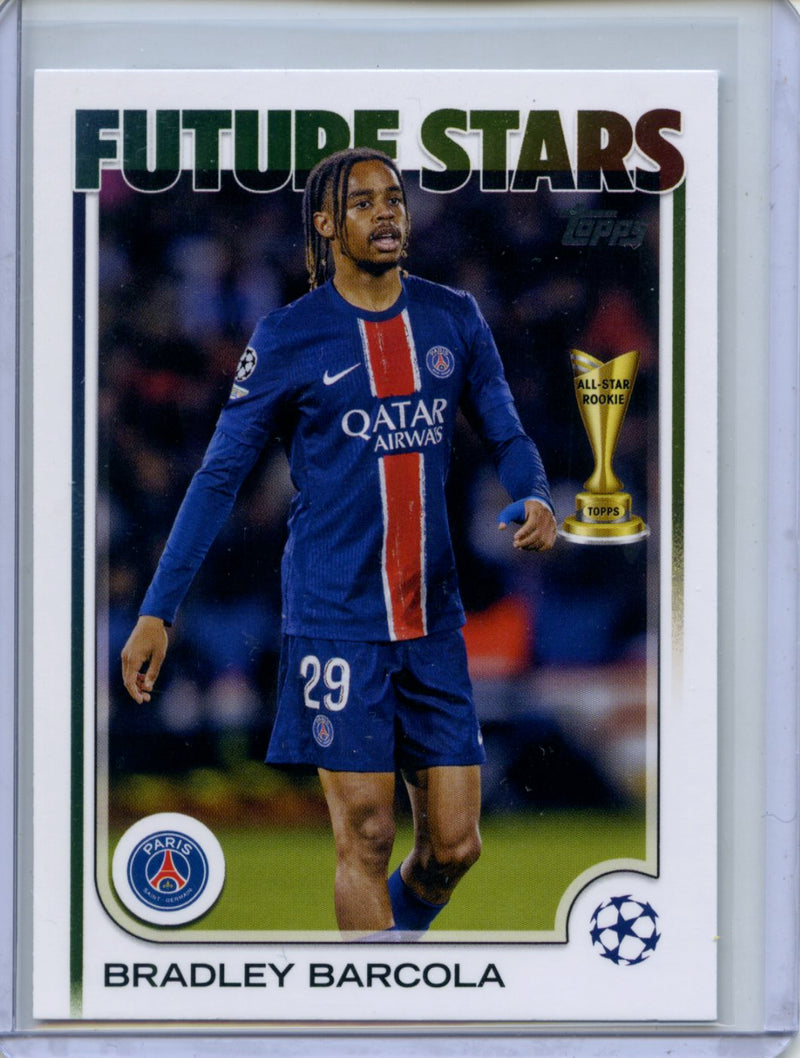 2024-25 Topps UEFA CC Bradley Barcola