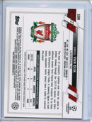 2022-23 Topps Chrome UEFA Virgil Van Dijk Night Vision Ray Wave 209/225