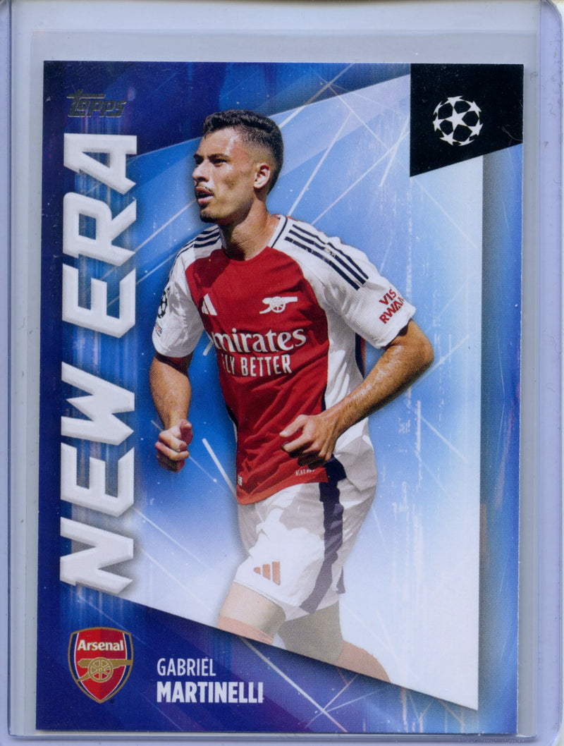 2024-25 Topps UEFA CC Gabriel Martinelli New Era