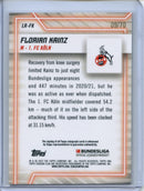 2021-22 Topps Bundesliga Stadium Club Chrome Florian Kainz Line Runners Autograph