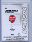 2024-25 Topps UEFA CC Gabriel Martinelli New Era