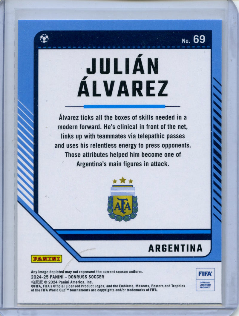 2024-25 Donruss Julian Alvarez Silver