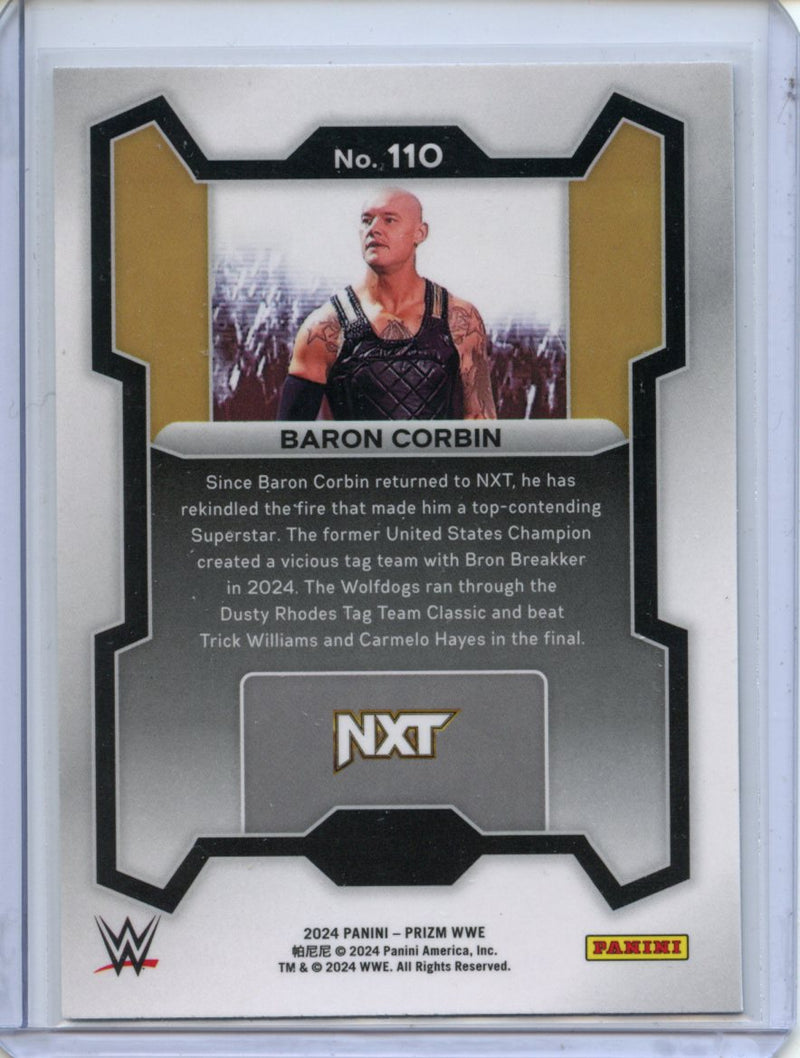 2024 Prizm WWE Baron Corbin