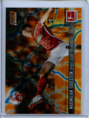 2021-22 Topps Bundesliga Stadium Club Chrome Maximilian Eggestein Orange Blue Electric Charge Refractor 8/10