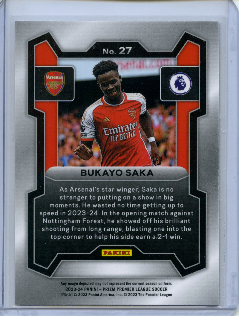 2023-24 Prizm Premier League Bukayo Saka