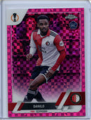 2022-23 Topps Chrome UEFA Danilo Pink X-Fractor 107/250