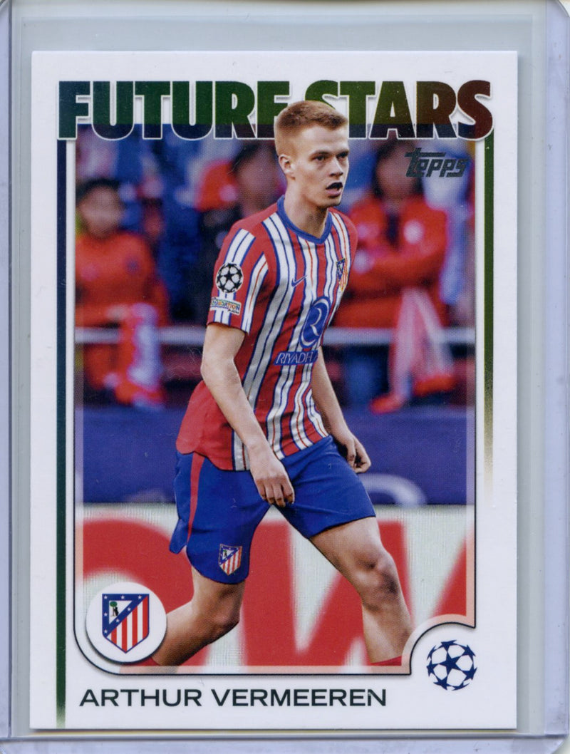 2024-25 Topps UEFA CC Arthur Vermeeren