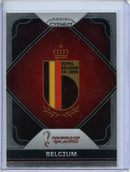 2022 Panini Prizm FIFA World Cup Qatar Belgium Team Badges