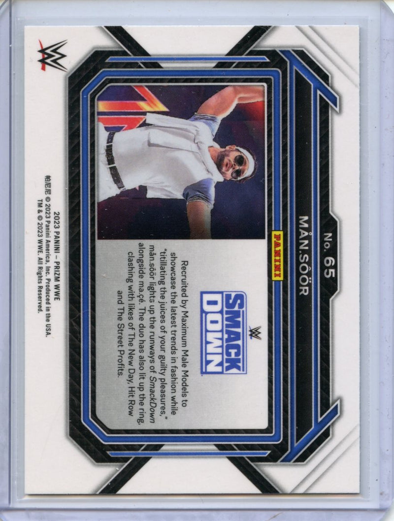 2023 Prizm WWE Man Soor