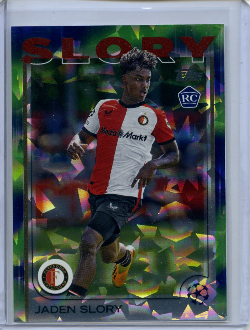 2024-25 Topps UEFA CC Jaden Slory Northern Lights