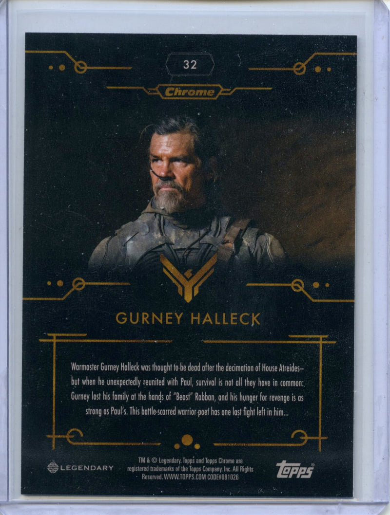 2024 Topps Dune Chrome Gurney Halleck Refractor