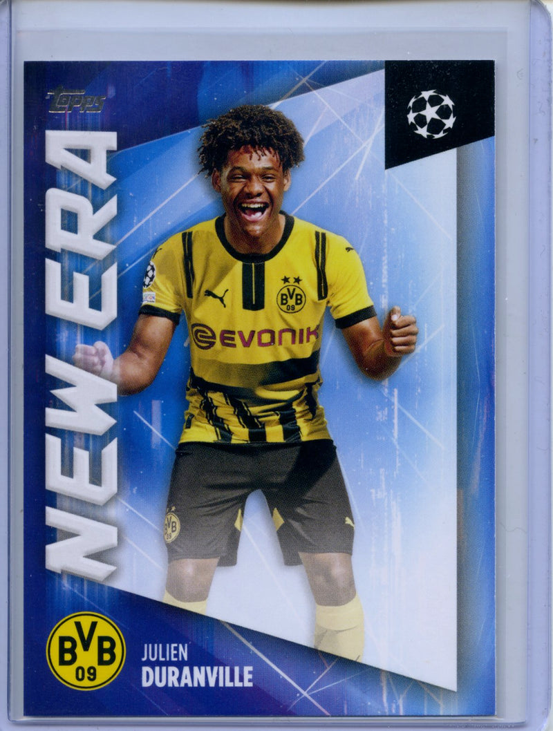 2024-25 Topps UEFA CC Julien Duranville New Era