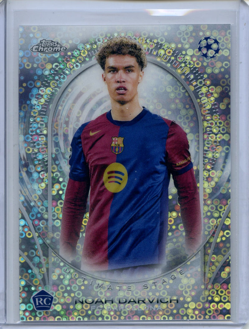 2024-25 Topps UEFA CC Noah Darvich Ultimate Stage Chrome