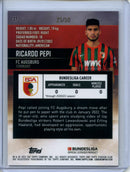 2021-22 Topps Bundesliga Stadium Club Chrome Ricardo Pepi Gold Refractor 25/50