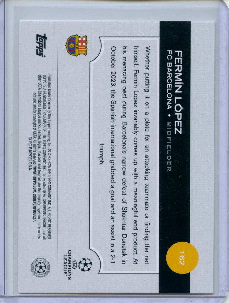 2024-25 Topps UEFA CC Fermin Lopez