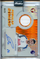 25-26 Pristine EPL Cristian Romero Popular Demand Auto Relics Orange 9/25
