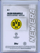 2024-25 Topps UEFA CC Julien Duranville New Era