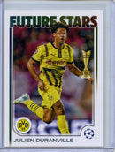 2024-25 Topps UEFA CC Julien Duranville