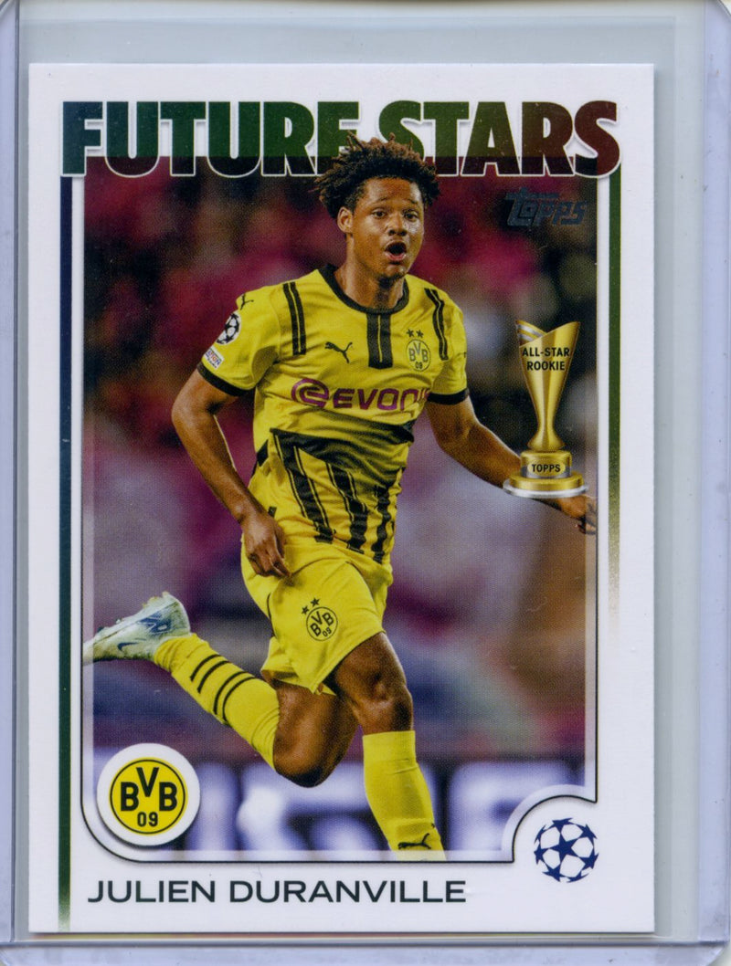 2024-25 Topps UEFA CC Julien Duranville