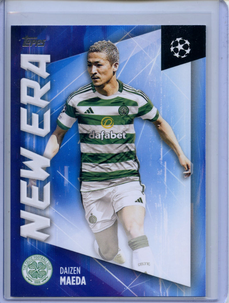 2024-25 Topps UEFA CC Daizen Maeda New Era