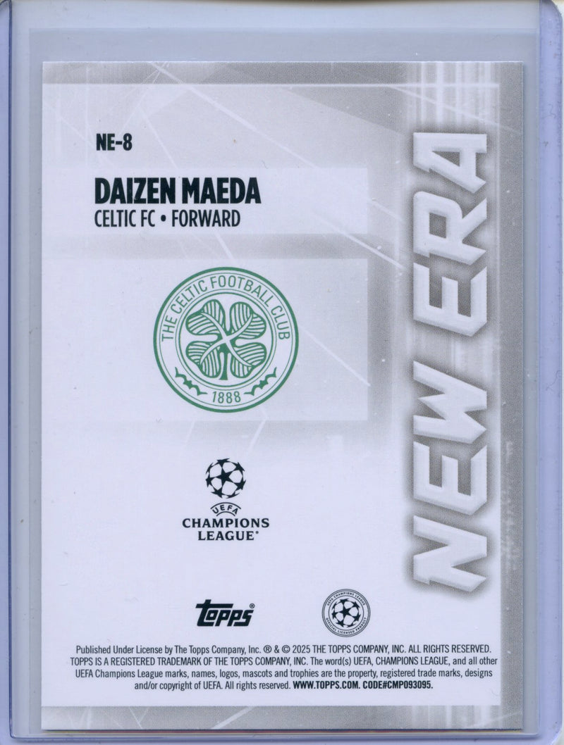 2024-25 Topps UEFA CC Daizen Maeda New Era