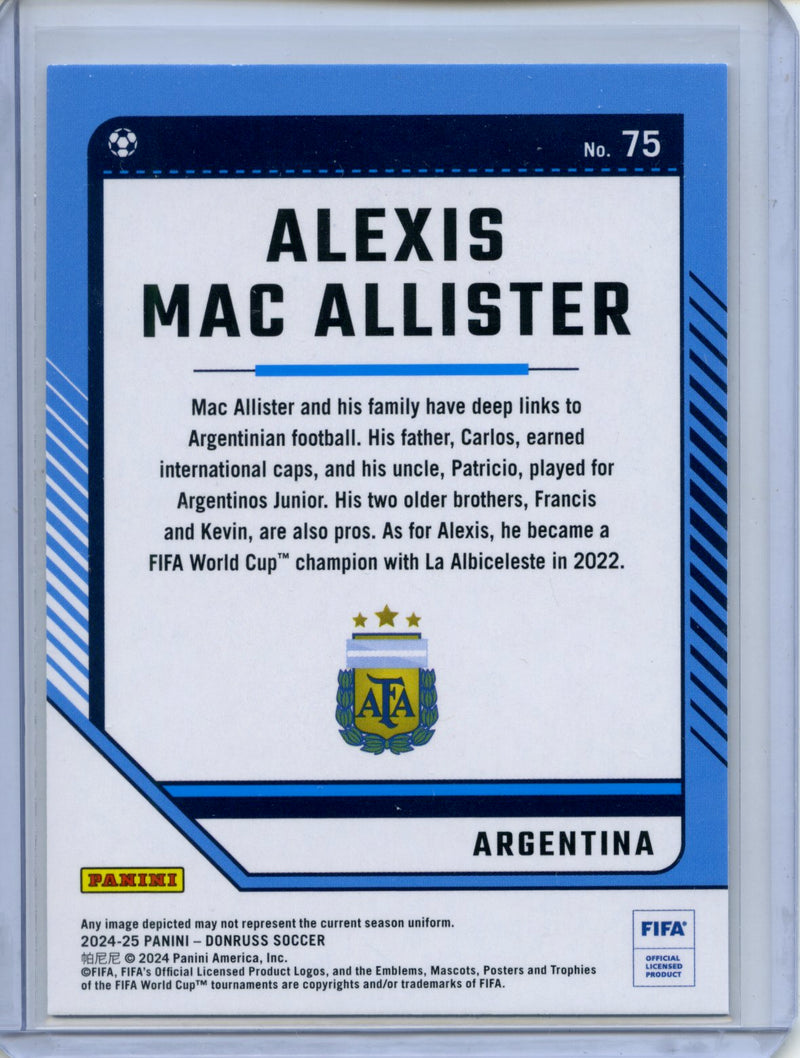 2024-25 Donruss Alexis Mac Allister Silver
