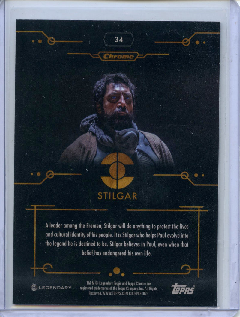 2024 Topps Dune Chrome Stilgar Refractor