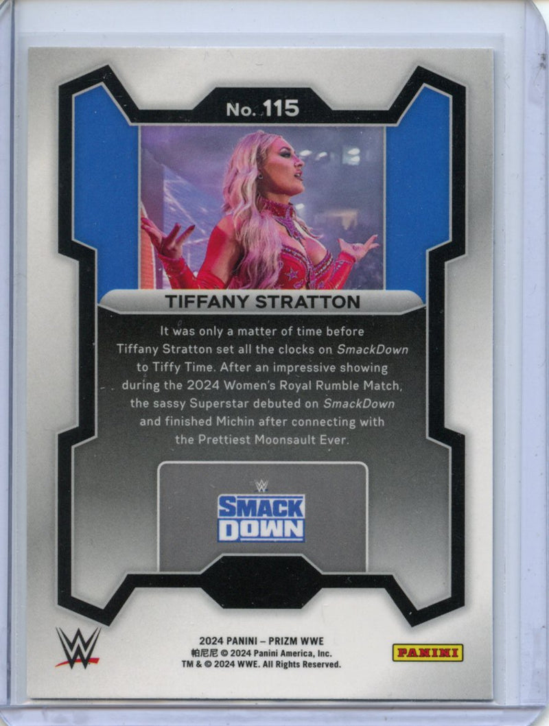 2024 Prizm WWE Tiffany Stratton
