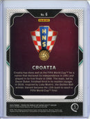 2022 Panini Prizm FIFA World Cup Qatar Croatia Team Badges