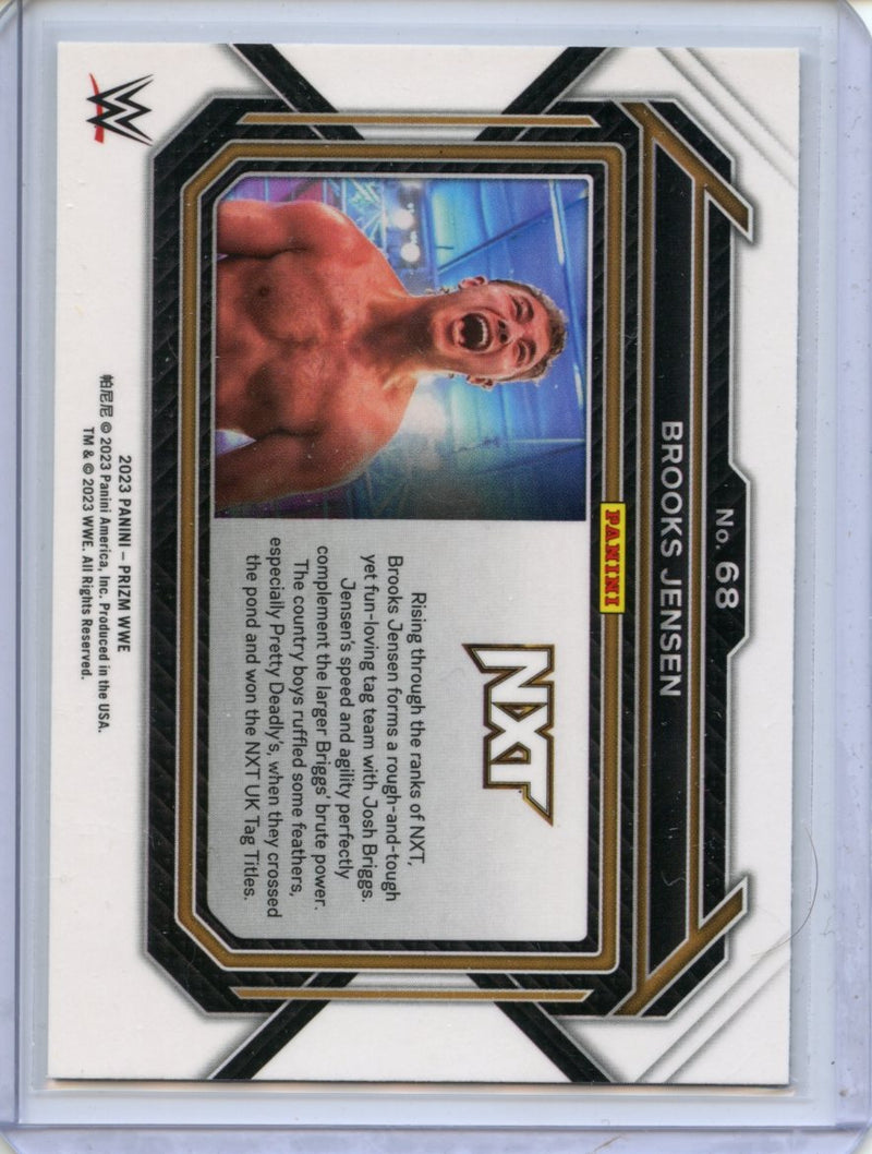 2023 Prizm WWE Brooks Jensen