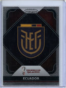 2022 Panini Prizm FIFA World Cup Qatar Ecuador Team Badges