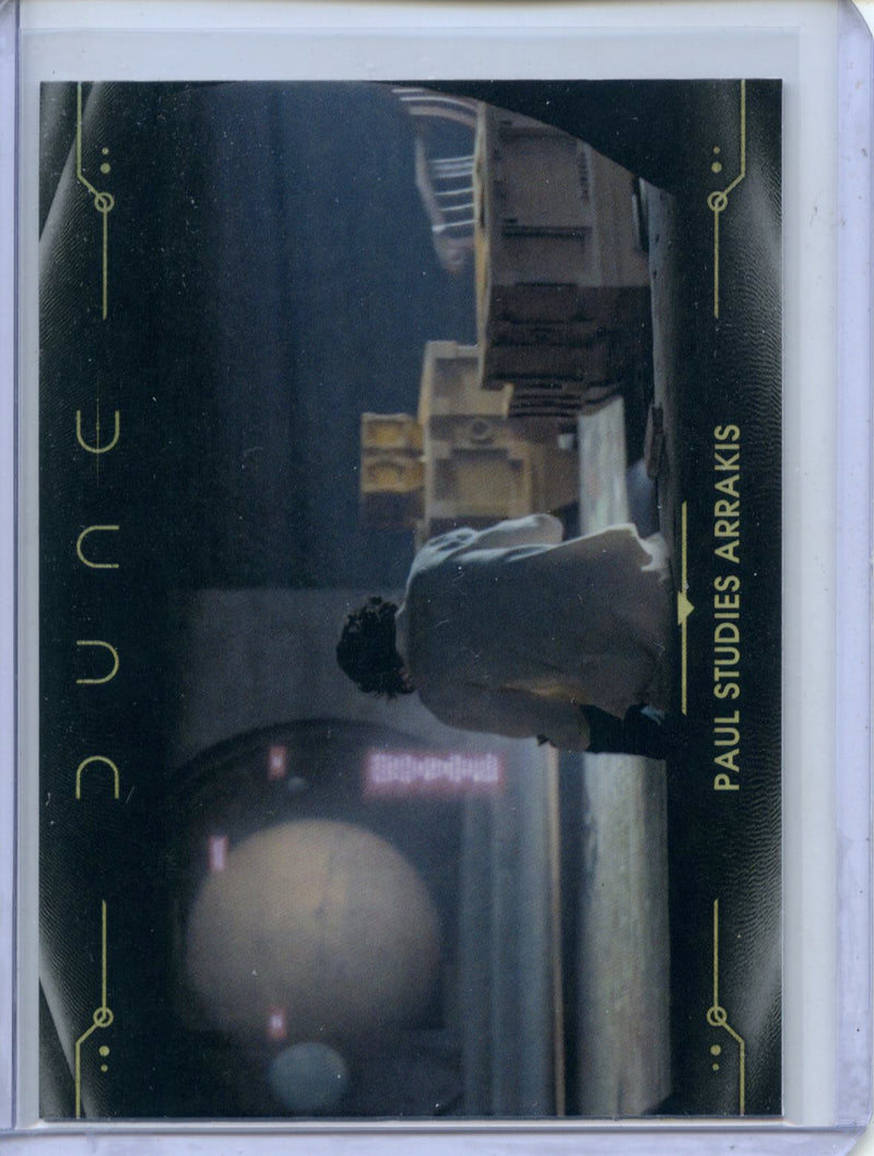 2024 Topps Dune Chrome Paul Studies Arrakis Refractor