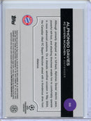 2024-25 Topps Chrome UEFA Club Comps Alphonso Davies Blue Prism 95/150