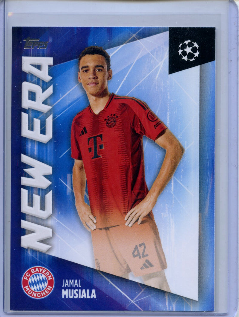 2024-25 Topps UEFA CC Jamal Musiala New Era