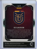 2022 Panini Prizm FIFA World Cup Qatar Ecuador Team Badges