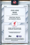 25-26 Pristine EPL John Arne Riise Pristine Pieces Auto Relics Gold 22/50