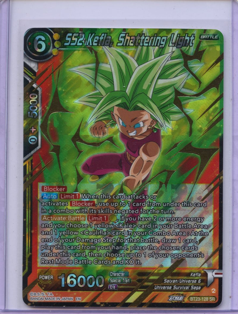 SS2 Kefla, Shattering Light - Perfect Combination BT23-128 SR Foil