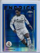 2024-25 Topps Chrome UEFA Club Comps Endrick Blue Prism 18/150